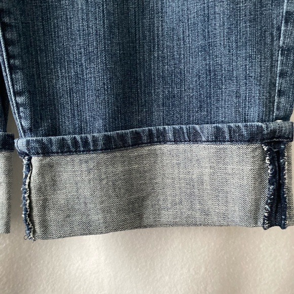 Chico’s Platinum Size 2 Denim Crop Jeans - Picture 10 of 16